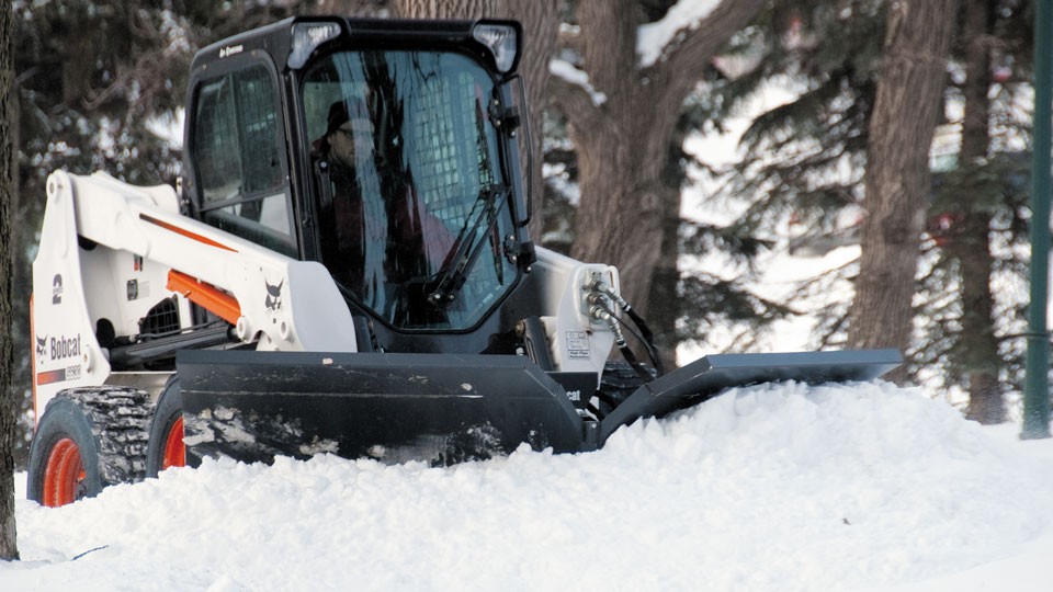 Lama tip V pentru zapada accesorii utilaje BOBCAT