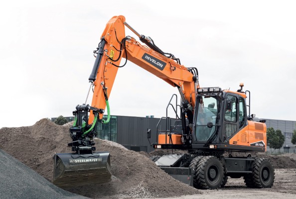 steelwrist develon dx170