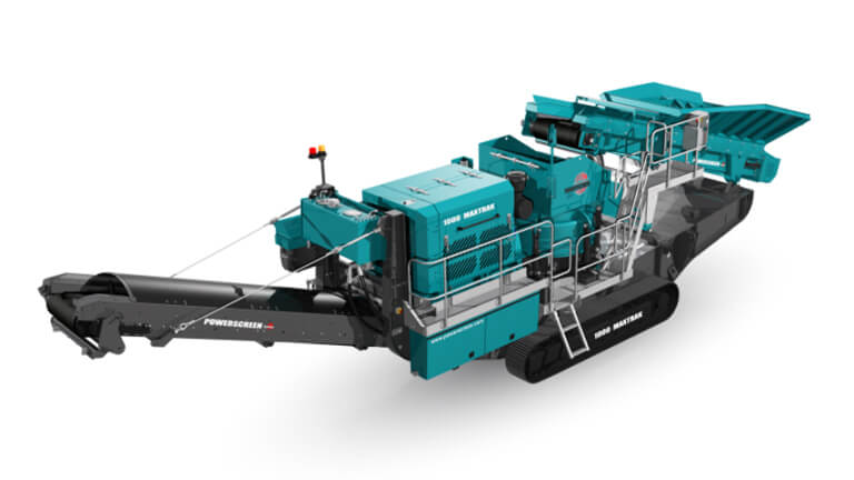 Concasor cu con Powerscreen Maxtrak 1000