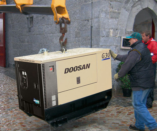 Generatoare Doosan utilaje santier ircat
