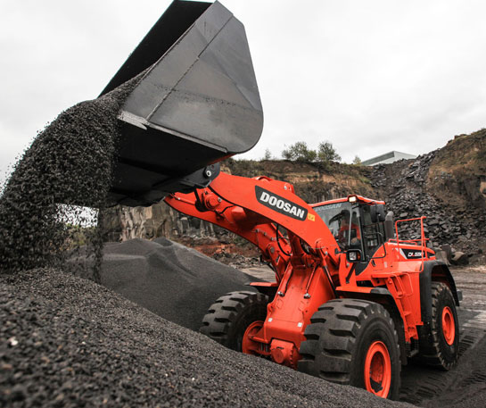 Incarcator frontal articulat Doosan DL550