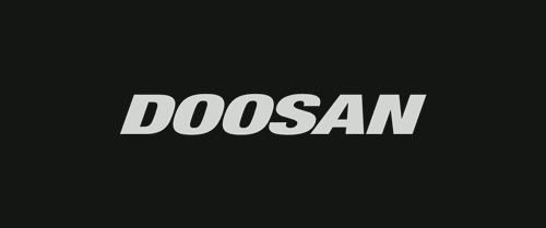 Logo excavatoare compacte Develon