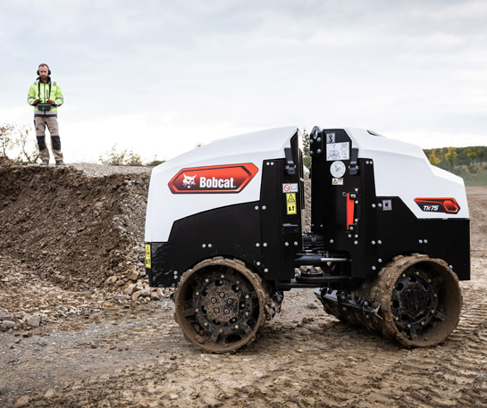 Utilaje de compactare cu tamburi Bobcat