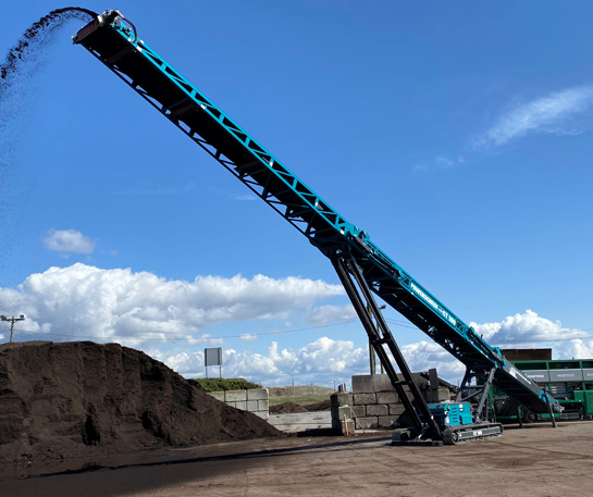 Banda de transport agregate Powerscreen CT100