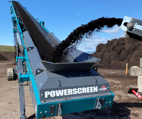 Banda de transport agregate Powerscreen CT100