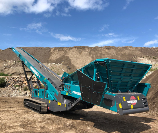 Banda de transport agregate Powerscreen LL75