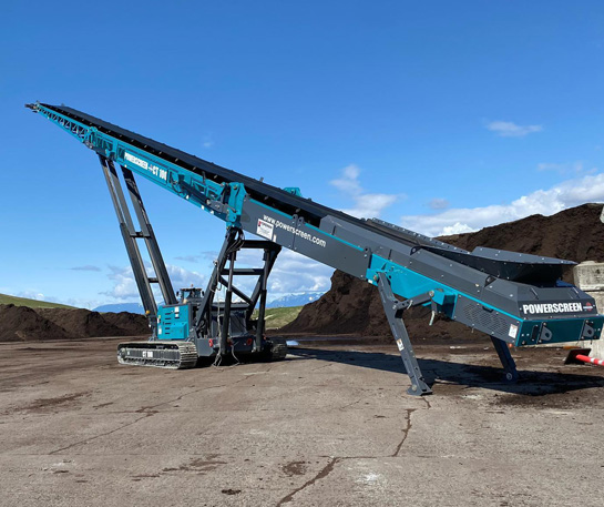 Banda de transport agregate Powerscreen CT100