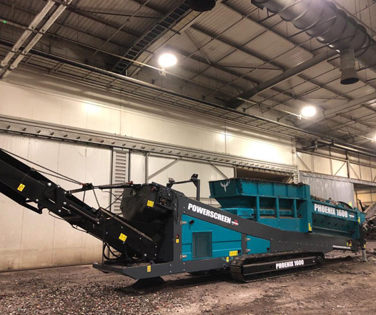 Ciur rotativ Powerscreen Phoenix 1600