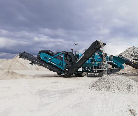 Concasor cu con Powerscreen 1000SR Maxtrak