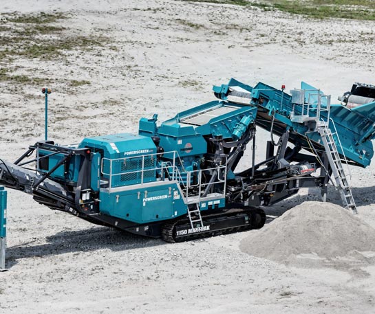 Concasoare cu con Powerscreen 1150 Maxtrak