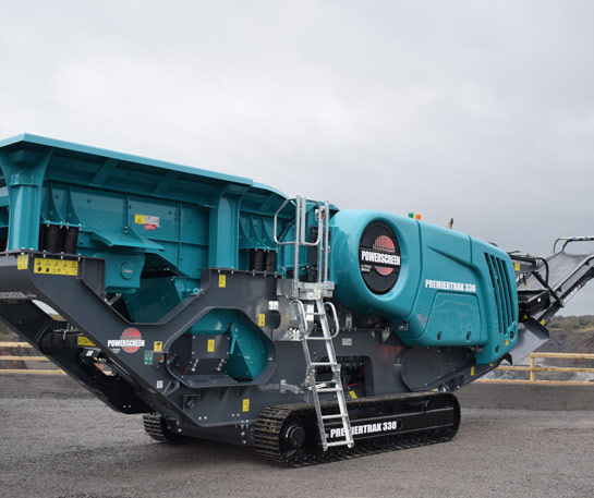 Echipament concasare agregate Powerscreen Premiertrak 330