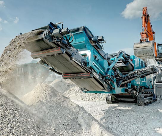 Concasor cu impact Powerscreen Trakpactor 260SR