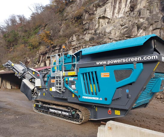 Concasoare cu impact Powerscreen Trakpactor 290