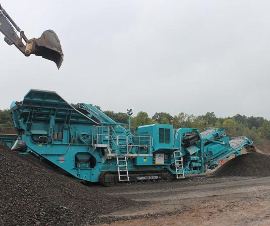 Utilaj concasare Powerscreen Trakpactor 320