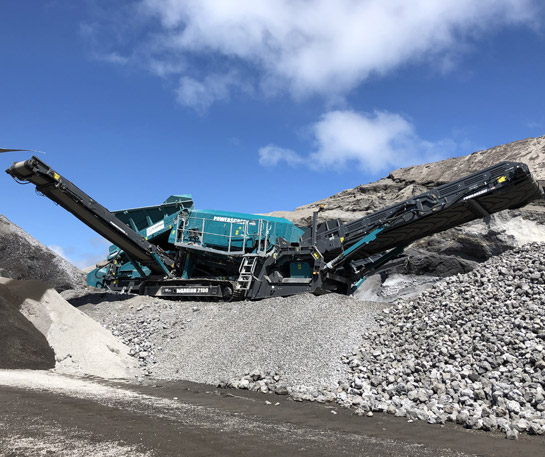 Scalper Powerscreen Warrior 2100