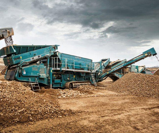 Statie de sortare orizontala Powerscreen